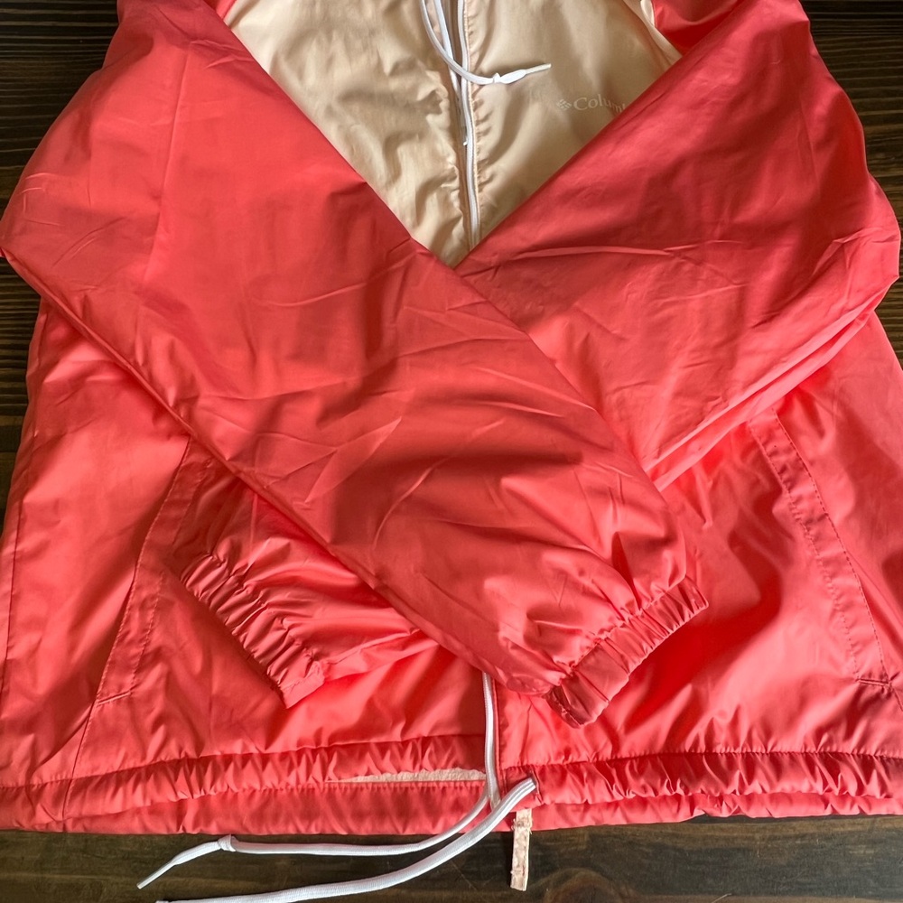 Fleece Lined Columbia Rain Jacket - Picture 2 of 6